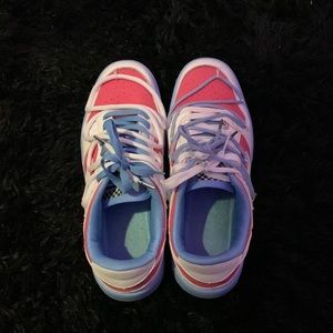 Custom heart shoes size 8